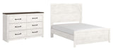 Gerridan Panel Bed with Dresser