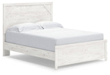 Gerridan Panel Bed with Mirrored Dresser and Nightstand