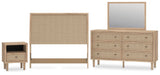 Cielden Panel Headboard, Dresser, Mirror and Nightstand