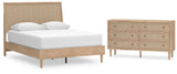 Cielden Panel Bed with Dresser