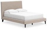 Cielden Upholstered Bed with Roll Slats