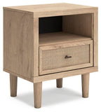 Cielden Panel Headboard and 2 Nightstands