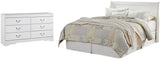 Anarasia Sleigh Headboard and Dresser