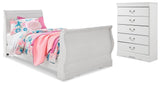 Anarasia Sleigh Bed and Chest