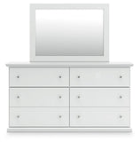Bostwick Shoals Panel Bed, Dresser and Mirror