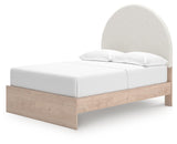 Arloster Upholstered Panel Bed