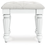 Kozlani Vanity, Mirror and Stool