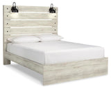 Cambeck Panel Bed and 2 Nightstands