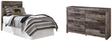 Derekson Panel Headboard with Dresser