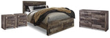 Derekson Panel Storage Bed, Dresser and 2 Nightstands