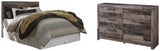 Kensley Panel Headboard with Dresser