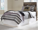 Derekson Panel Headboard with Dresser