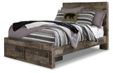 Derekson Panel Storage Bed with Nightstand