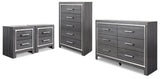 Lodanna Dresser, Chest and Nightstand