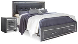 Lodanna Storage Bed and Nightstand