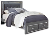 Lodanna Storage Bed, Dresser and Nightstand