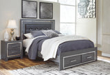 Lodanna Storage Bed and Nightstand