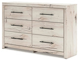 Whitaker Panel Headboard, Dresser and 2 Nightstands