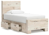 Lawroy Panel Bed with Storage