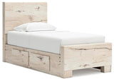 Lawroy Panel Bed with Storage