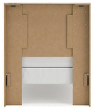 Lawroy Panel Bed and Nightstand