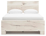 Lawroy Panel Bed with Storage and 2 Nightstands