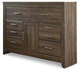 Juararo Poster Bed, Dresser, Chest and Nightstand