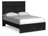 Belachime Panel Bed with 2 Nightstands