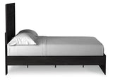 Belachime Panel Bed with 2 Nightstands