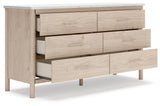 Cadmori Panel Bed, Dresser and Nightstand