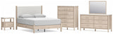 Cadmori Panel Bed, Dresser, Mirror, Chest and Nightstand
