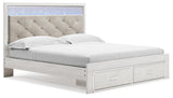 Altyra Storage Panel Bed and Nightstand