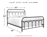 Nashburg Metal Bed