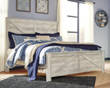 Bellaby Crossbuck Panel Bed with Dresser