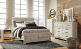 Bellaby Platform Bed with 2 Storage Drawers