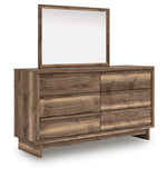 Chirason Panel Bed, Dresser and Mirror
