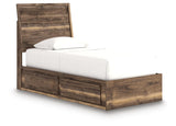 Chirason Panel Bed with Storage