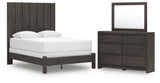 Fraluna Panel Bed, Dresser and Mirror
