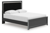 Zuraleus Upholstered Panel Platform Bed