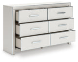 Zuraleus Upholstered Panel Bed, Dresser and Chest