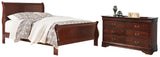 Alisdair Sleigh Bed with Dresser