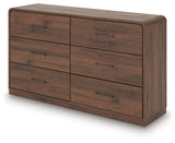 Fortlorn Panel Bed and Dresser