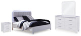 Jarlee Upholstered Panel Bed