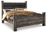 Wynnlow Poster Bed, Dresser, Mirror and 2 Nightstands