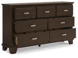 Covetown Panel Bed with Dresser and Nightstand