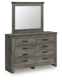 Frandern Panel Bed, Dresser, Mirror, Chest and 2 Nightstands
