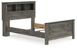 Frandern Bookcase Panel Bed