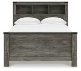 Frandern Bookcase Panel Bed