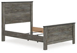 Frandern Panel Bed