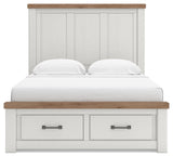 Savonport Panel Storage Bed, Dresser and Chest